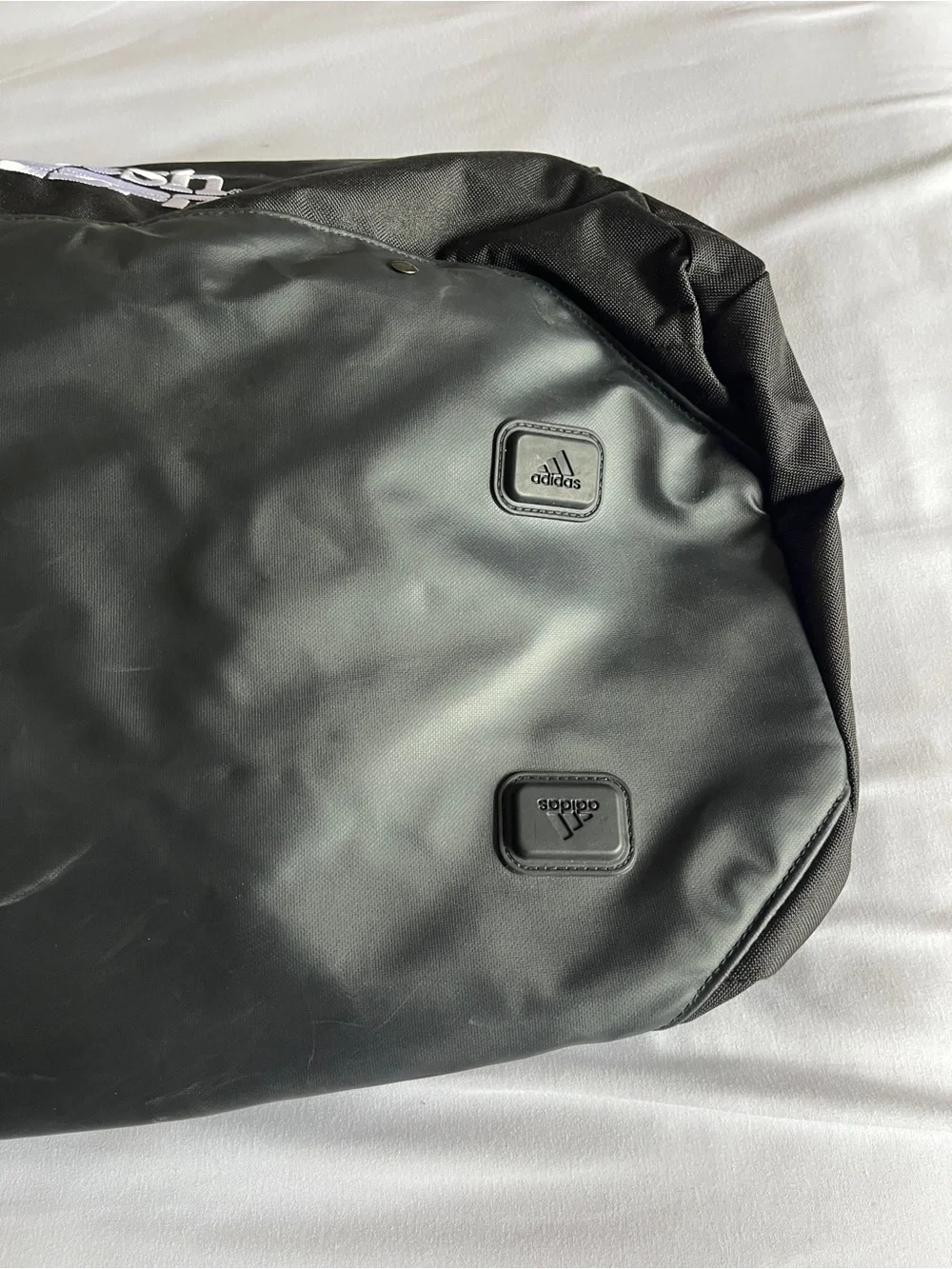 Adidas Golf / Travel / Gym Bag - Black Duffel Dish ESPN Media Promo